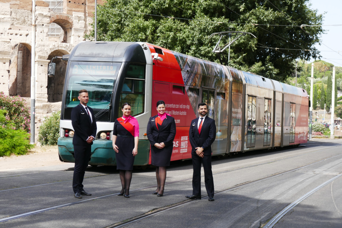 Tram Qantas Rome